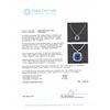 Image 3 : 18KT White Gold 68.80ct GIA Certified Tanzanite and Diamond Pendant With Chain