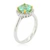 Image 3 : 14KT Two-Tone Gold 1.81ct Emerald and Diamond Ring