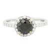 Image 1 : 14KT White Gold 1.51ctw Diamond Ring