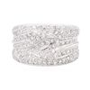 Image 1 : 18KT White Gold 1.13ctw Diamond Ring
