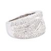 Image 2 : 18KT White Gold 1.13ctw Diamond Ring