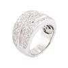 Image 3 : 18KT White Gold 1.13ctw Diamond Ring