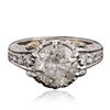 Image 1 : 18KT Two-Tone Gold 5.03ctw Diamond Ring
