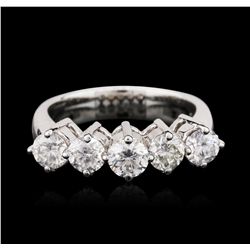 14KT White Gold 1.67ctw Diamond Ring