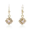 Image 1 : 14KT Yellow Gold 0.70ctw Diamond Earrings