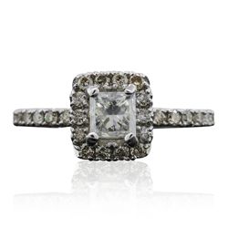 14KT White Gold 1.26ctw Diamond Ring