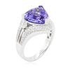 Image 3 : 14KT White Gold 3.76ct Tanzanite and Diamond Ring
