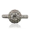 Image 1 : 14KT White Gold 1.65ctw Diamond Ring