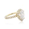 Image 2 : 14KT Yellow Gold 2.60ctw Diamond Ring