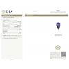 Image 4 : 18KT White Gold 36.63ct GIA Certified Tanzanite and Diamond Pendant With Chain