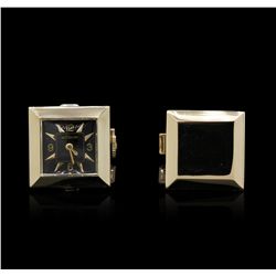 14KT Yellow Gold Watch Cufflinks