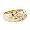 Image 2 : 14KT Yellow Gold 0.45ctw Diamond Ring