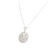 Image 3 : 14KT White Gold 1.63ctw Diamond Pendant With Chain
