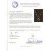 Image 3 : 14KT Yellow Gold 77.43ct Amethyst & Diamond Pendant with Chain