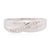 Image 1 : 14KT White Gold 0.25ctw Diamond Ring
