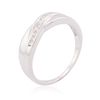 Image 3 : 14KT White Gold 0.25ctw Diamond Ring