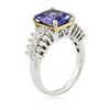 Image 3 : 14KT Two-Tone 3.16ct Tanzanite and Diamond Ring