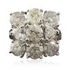 Image 1 : 14KT White Gold 5.08ctw Diamond Ring