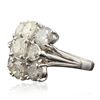 Image 2 : 14KT White Gold 5.08ctw Diamond Ring