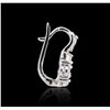 Image 2 : 14KT White Gold 2.31ctw Diamond Earrings