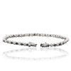 Image 3 : 14KT White Gold 0.60ctw Blue Diamond Bracelet