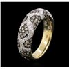 Image 3 : 14KT Yellow Gold 1.00ctw Diamond Ring