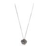 Image 2 : 14KT White Gold 2.00ctw Black Diamond Pendant With Chain
