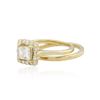 Image 3 : 14KT Yellow Gold 0.91ct Diamond Wedding Set