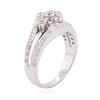 Image 3 : 14KT White Gold 1.00ctw Diamond Ring