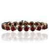 Image 1 : 14KT Yellow Gold 18.54ctw Ruby and Diamond Bracelet