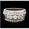 Image 1 : 14KT White Gold 2.52ctw Diamond Ring