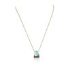 Image 2 : 14KT Yellow Gold 0.18ct Diamond Pendant