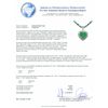 Image 3 : 14-18KT White Gold 23.29ctw Emerald and Diamond Necklace