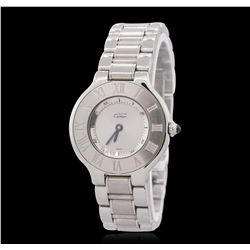 Cartier Must De 21 Stainless Steel Wristwatch