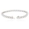 Image 3 : 14KT White Gold 5.18ctw Diamond Tennis Bracelet
