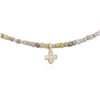Image 2 : 14KT Yellow Gold 32.61ctw Rough Diamond Necklace With Charm
