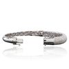 Image 3 : 14KT White Gold 3.44ctw Diamond Bangle Bracelet