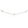 Image 2 : 14KT White Gold 0.99ctw Diamond Necklace