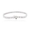 Image 2 : 14KT White Gold 7.39ctw Diamond Tennis Bracelet