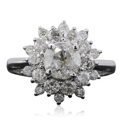 14KT White Gold 2.01ctw Diamond Ring