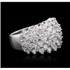 Image 2 : 14KT White Gold 1.93ctw Diamond Ring