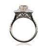 Image 3 : 14KT White Gold EGL Certified 2.45ctw Round Brilliant Cut Diamond Ring