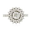 Image 1 : 14KT White Gold 1.56ctw Diamond Ring