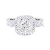Image 1 : 18KT White Gold 3.14ctw Diamond Ring