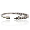 Image 3 : 14KT White Gold 1.74ctw Diamond Bracelet
