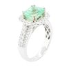 Image 3 : 14KT Two-Tone Gold 2.74ct Emerald and Diamond Ring