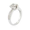 Image 3 : 18KT White Gold 1.12ctw Diamond Ring
