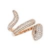 Image 2 : 14KT Rose Gold 1.23ctw Diamond Ring