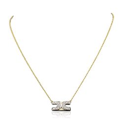 14KT Yellow Gold 0.50ctw Diamond Necklace