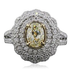 18KT White Gold 2.02ctw Diamond Ring